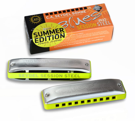Harmonijka Seydel Blues Session Steel C Summer Edition