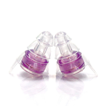 Zatyczki do uszu dla muzyków Haspro Pure Music EarPlugs fiolet HP-PU-VL