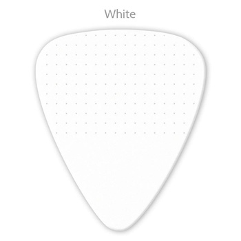 Kostka gitarowa Grover Allman Delrinex Tru Grip Pro White 0.65mm