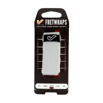 Opaska tłumiąca Gruv Gear Fretwraps Large biała