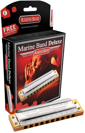 Harmonijka ustna HOHNER Marine Band Deluxe 10-kanałowa C