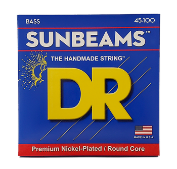 Struny DR Sunbeams™ Premium Nickel Plated 45-100 NMLR-45