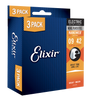 3PACK Struny Elixir NanoWeb 9-42 Super Light (16540)