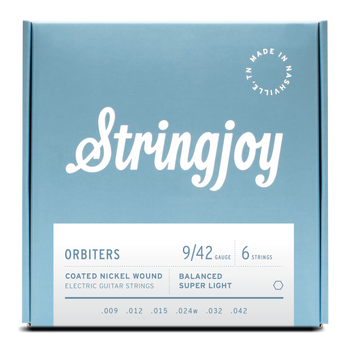 Struny do gitary elektrycznej Stringjoy ORBITERS  9-42 (OR0942)