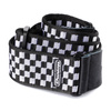 Pasek do gitary Dunlop B&W Check D38-31BK