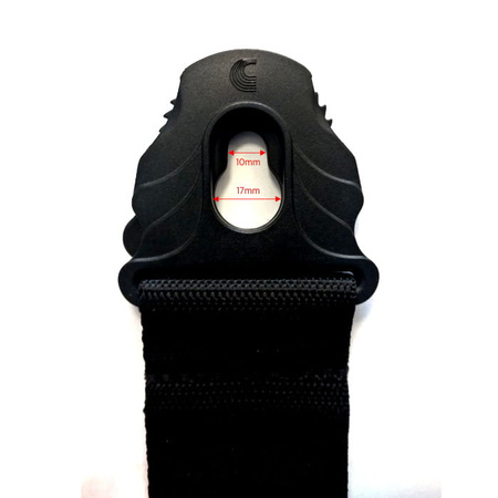 Pasek do gitary D'Addario Planet Lock blokowany czarny (PWSPL200)