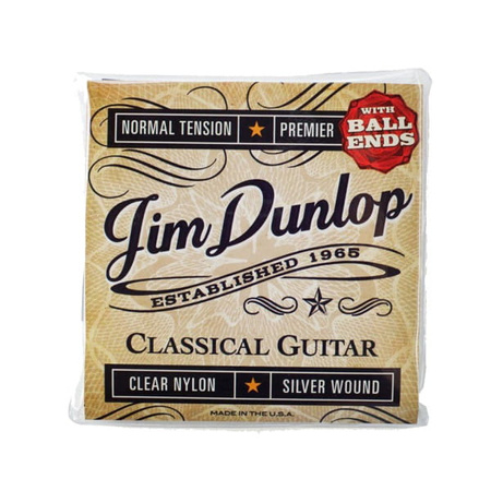 Struny Dunlop Clear Nylon Normal Tension Ball Ends