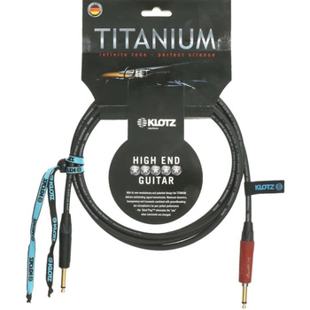 Kabel instrumentalny KLOTZ Titanium Silent Plug 6m