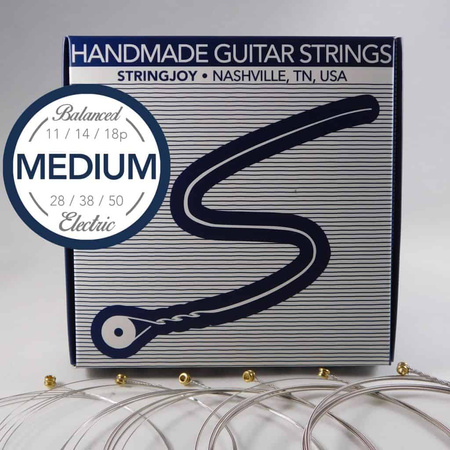 Struny Stringjoy Nickel Wound Electric Balanced Medium Gauge 11-50