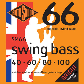 Struny Rotosound Swing Bass Stainless Steel 40-100 (SM66)