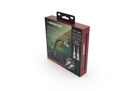 MONSTER CABLE kabel głośnikowy PERFORMER 600 1.8m jack 1/4 prosty - jack 1/4 prosty