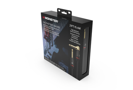 Kabel gitarowy Monster Cable Prolink BASS 6,4m kątowy