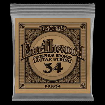 Struna .034 owijana Ernie Ball Earthwood Phosphor Bronze Acoustic (1834)