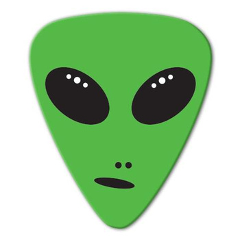 Kostka gitarowa Grover Allman Alien Green .80mm