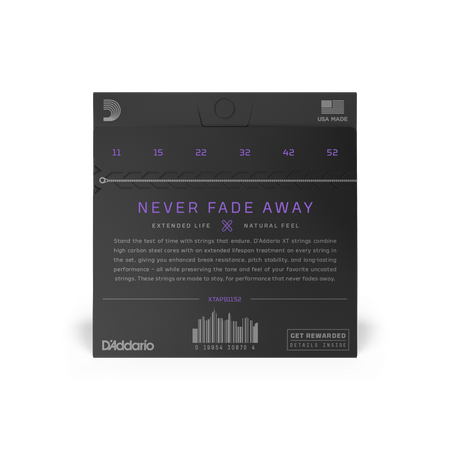 Struny D'Addario XT Phosphor Bronze 11-52 