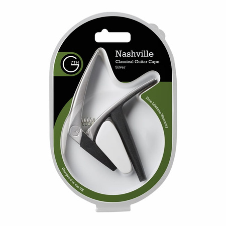 Kapodaster G7th Nashville Classical Silver do gitary klasycznej
