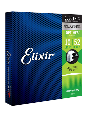 Struny Elixir Optiweb 10-52 Light-Heavy (19077)
