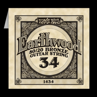 Struna .034 owijana Ernie Ball Earthwood 80/20 Bronze Acoustic (1434)