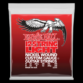 Struny Ernie Ball Slinky Nickel Wound 12-string 9-46 (2233)