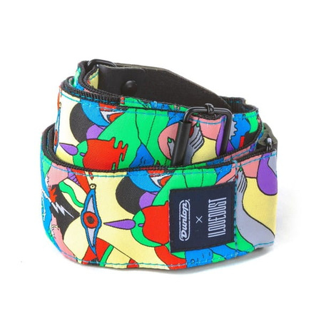 Pasek do gitary żakardowy Dunlop I LOVE DUST ILD09