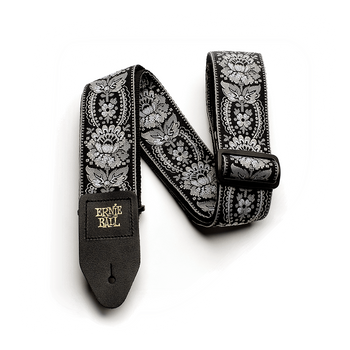 Pasek Ernie Ball Silver Orleans Jacquard 4150