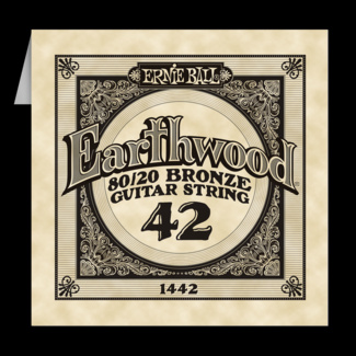 Struna .042 owijana Ernie Ball Earthwood 80/20 Bronze Acoustic (1442)