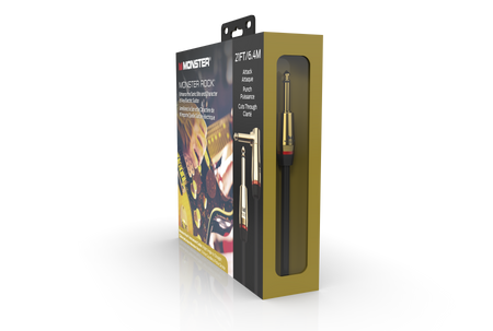  Kabel gitarowy Monster Cable Prolink ROCK 6,4m kątowy