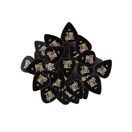 Kostka gitarowa Ernie Ball Black Heavy .94 (9124)