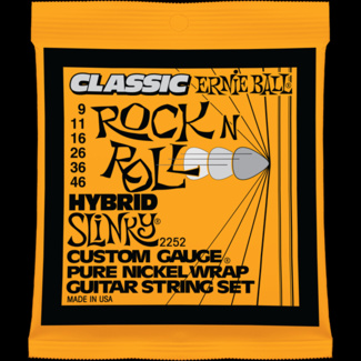 Struny Ernie Ball Classic Pure Nickel  Hybrid Slinky 9-46 (2252)