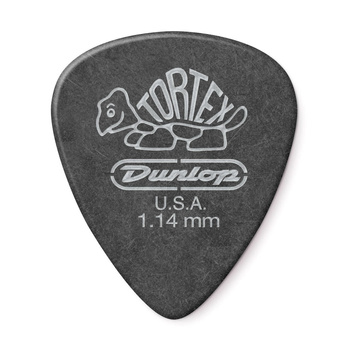 Kostka gitarowa Dunlop Tortex Pitch Black Standard 1.14mm
