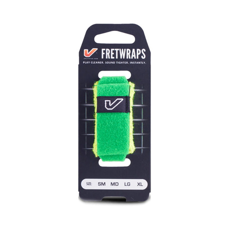 Opaska tłumiąca Gruv Gear Fretwraps Medium zielona