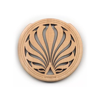 Zatyczka do otworu rezonansowego LuteHole z drewna klonowego 100mm #15