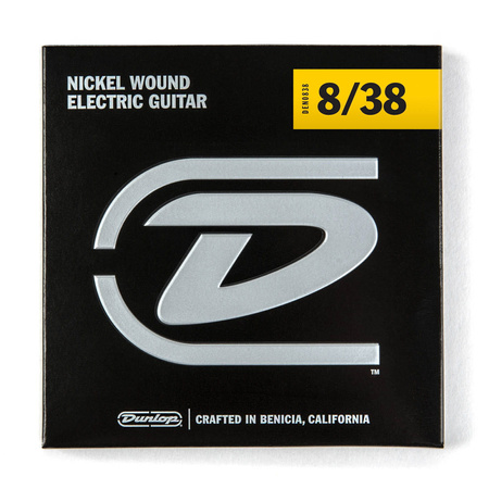 Struny Dunlop Electric Light Nickel Wound 8-38