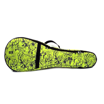 Pokrowiec piankowy zielono-szary na ukulele sopranowe