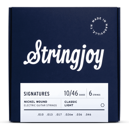 Struny do gitary elektrycznej Stringjoy SIGNATURES 10-46 (NW1046)