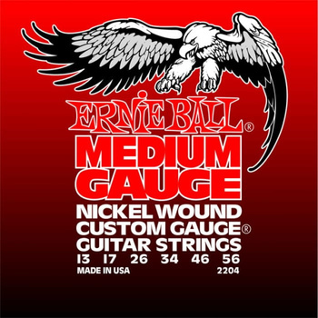 Struny Ernie Ball Nickel Wound Medium Light Slinky 13-56 (2204)