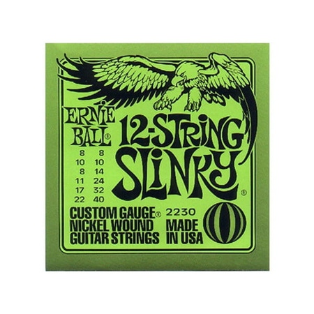 Struny Ernie Ball 12-String Slinky Nickel  Wound 8-40 (2230)