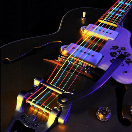 Struny DR Neon™ Hi-Def Multicolor™ Acoustic K3 Coating 10-48 (NMCA-10) 