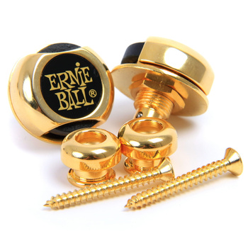 Zaczep paska złoty Ernie Ball Strap Lock (4602)
