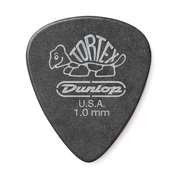 Kostka gitarowa Dunlop Tortex Pitch Black Standard 1.0mm
