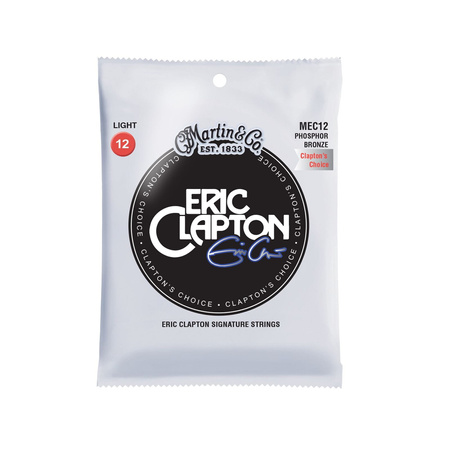 Struny Martin Acoustic Eric Clapton Signature Phosphor Bronze Light 12-54 (MEC12)