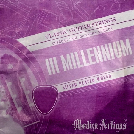 Struna posrebrzana E6 do gitary klasycznej