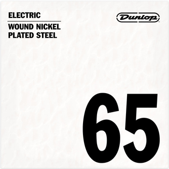 Struna Dunlop Nickel-Plated Electric Guitar Single String .065 DEN65