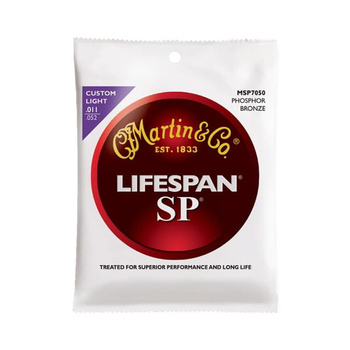 Struny Martin Acoustic Lifespan SP Phosphor Bronze Custom Light 11-52 MSP7050