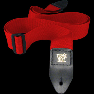 Pasek do gitary Ernie Ball czerwony (4040)