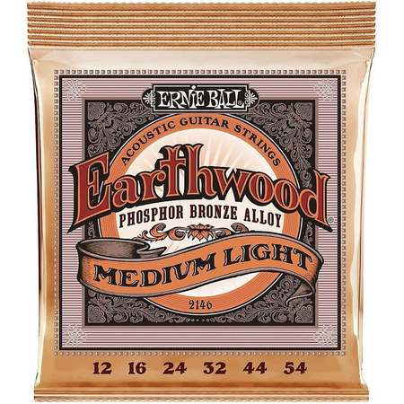 Struny Ernie Ball Earthwood Phosphor Bronze 12-54 (2146)