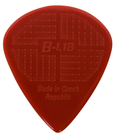 Kostka gitarowa D-Grip Jazz B 1.18mm
