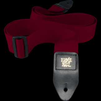 Pasek do gitary Ernie Ball bordowy (4047)