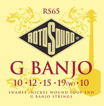 Struny do banjo Rotosound Nickel Loop End G Banjo RS65