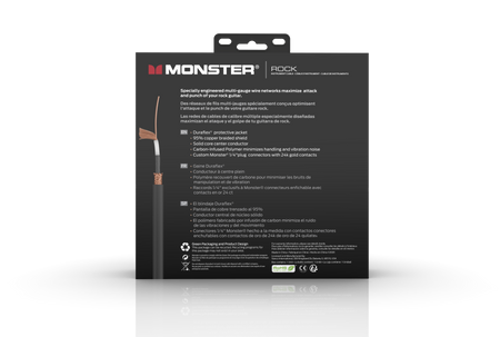 Kabel gitarowy Monster Cable Prolink ROCK 3,6m kątowy